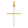 Gold Polished Latin Cross Pendant