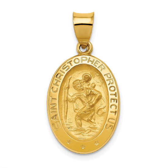 Gold St. Christopher Pendants