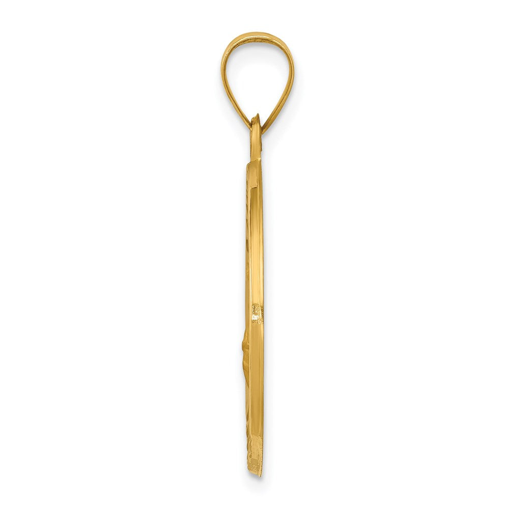 Gold St. Florian Pendants