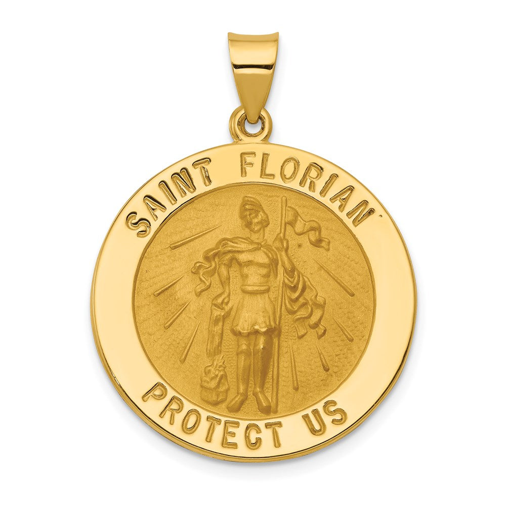 Gold St. Florian Pendants