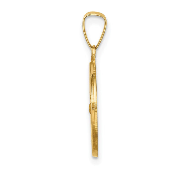 Gold St. Francis Pendants