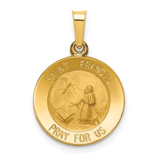 Gold St. Francis Pendants