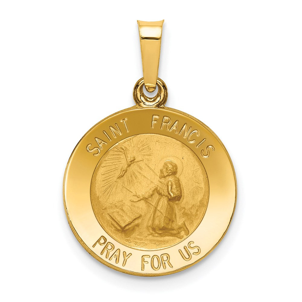 Gold St. Francis Pendants
