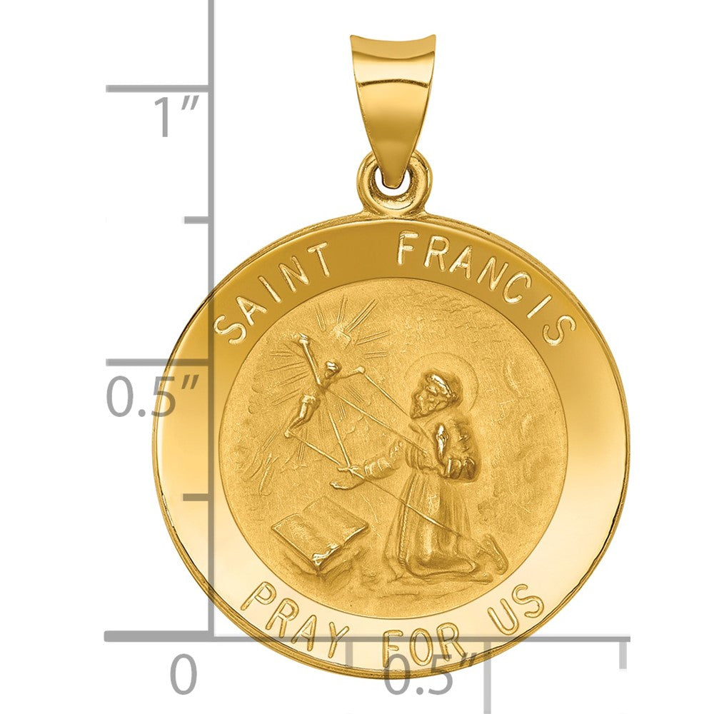 Gold St. Francis Pendants