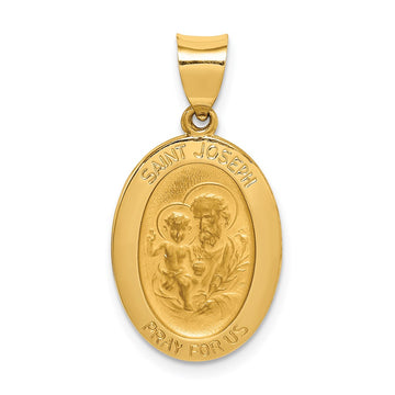 Gold St. Joseph Pendants