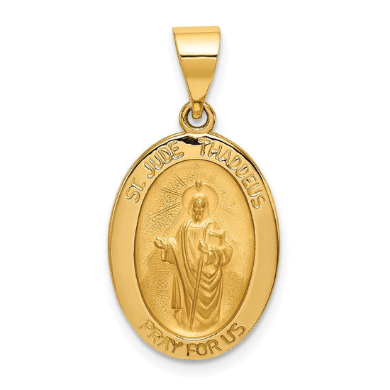 Gold St. Jude Thaddeus Pendants