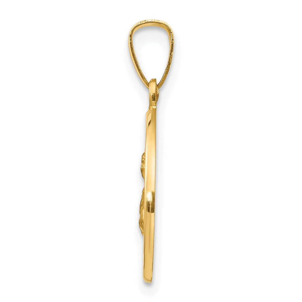 Gold St. Lucy Pendants