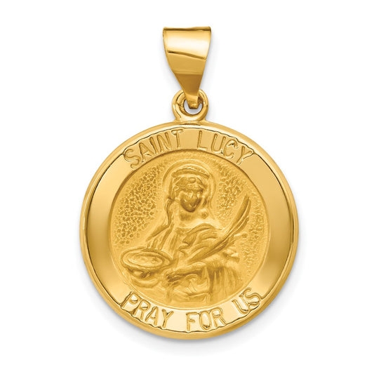 Gold St. Lucy Pendants