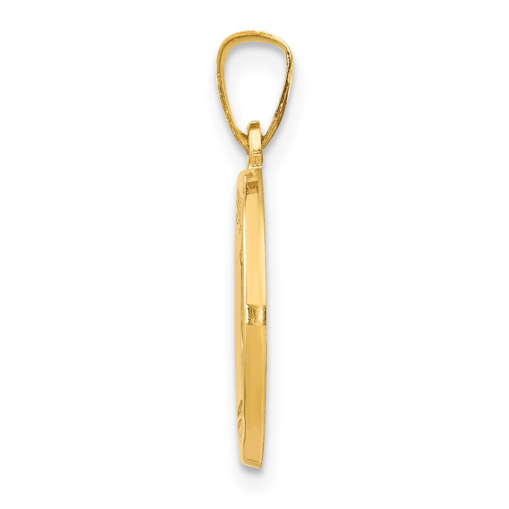 Gold St. Luke Pendants