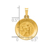 Gold St. Luke Pendants