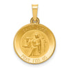 Gold St. Luke Pendants