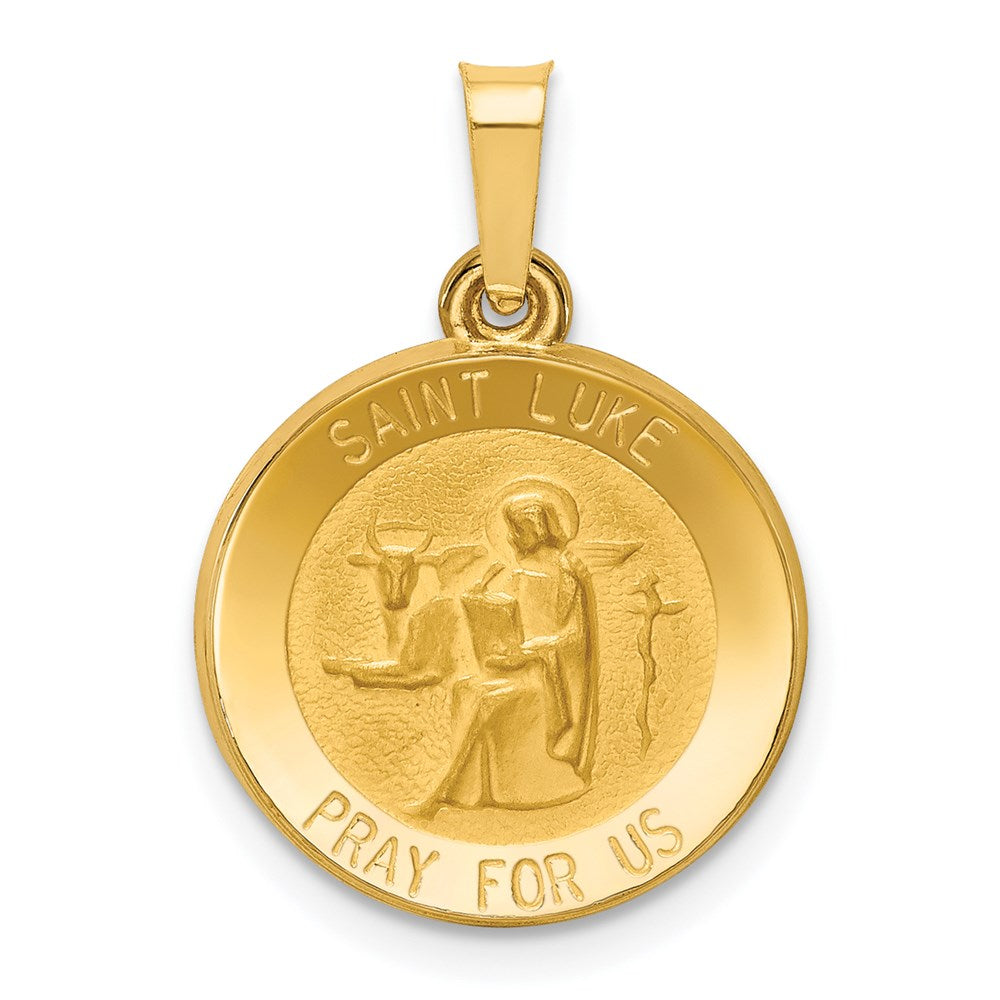 Gold St. Luke Pendants
