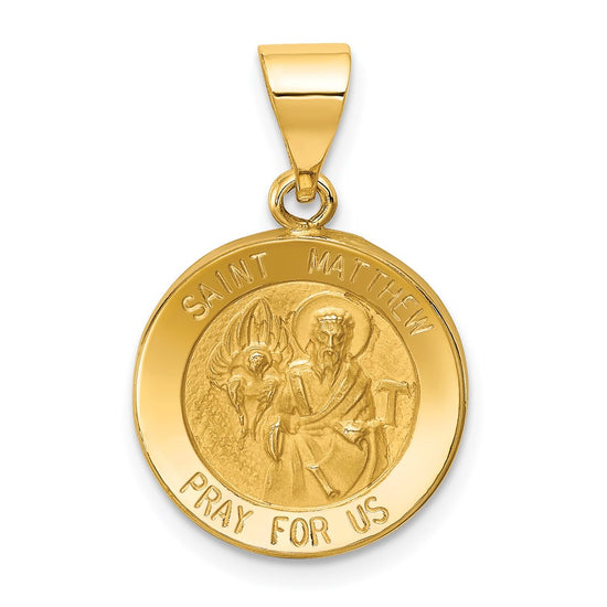 Gold St. Matthew Pendants