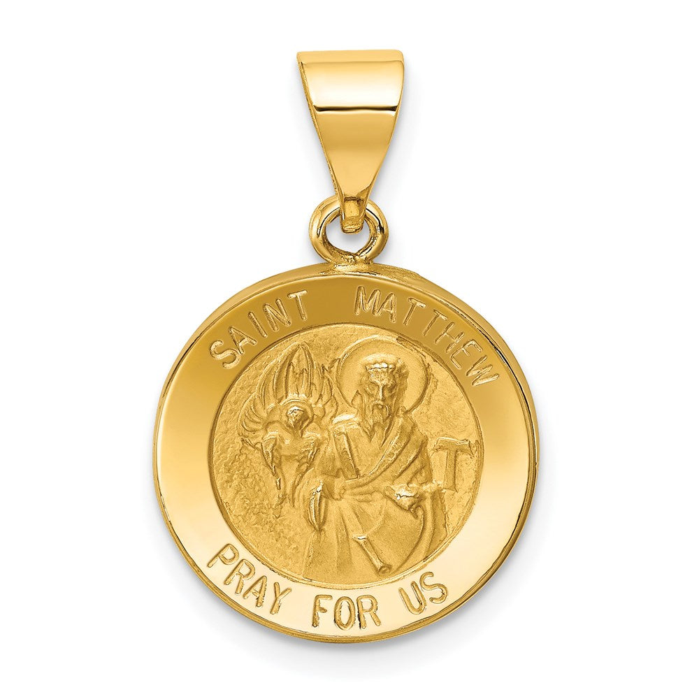 Gold St. Matthew Pendants