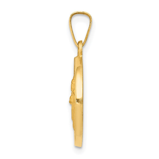 Gold St. Patrick Pendants