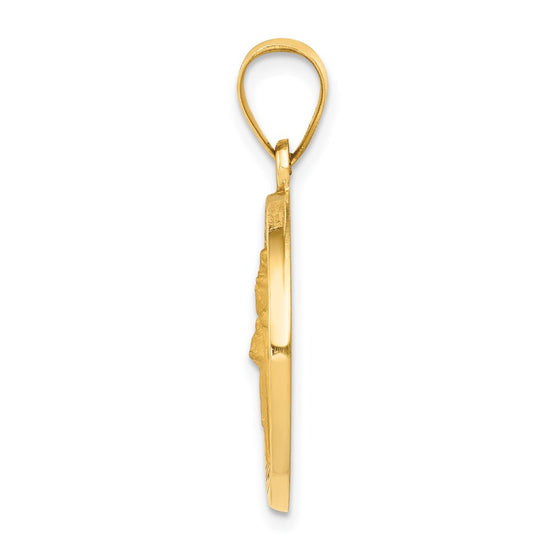 Gold St. Patrick Pendants