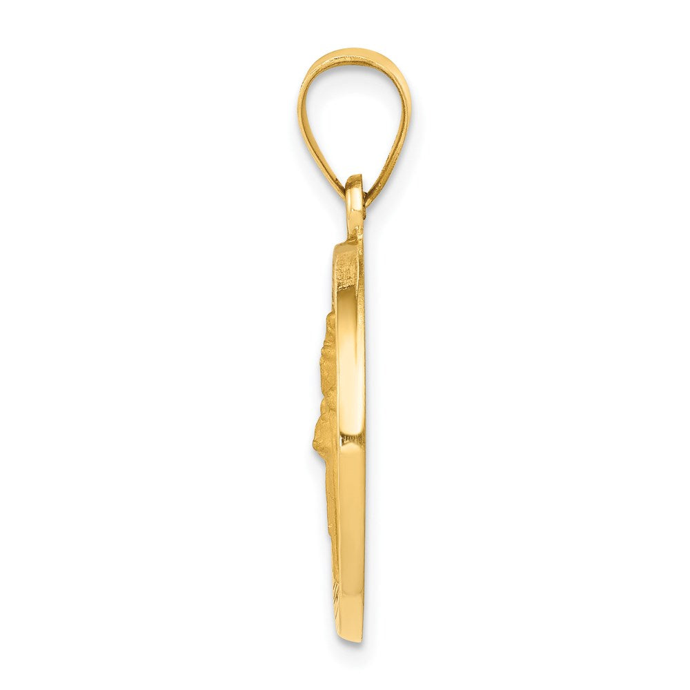 Gold St. Patrick Pendants