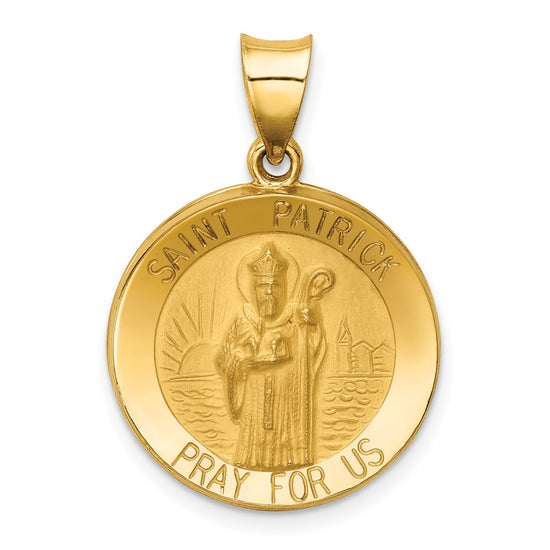 Gold St. Patrick Pendants