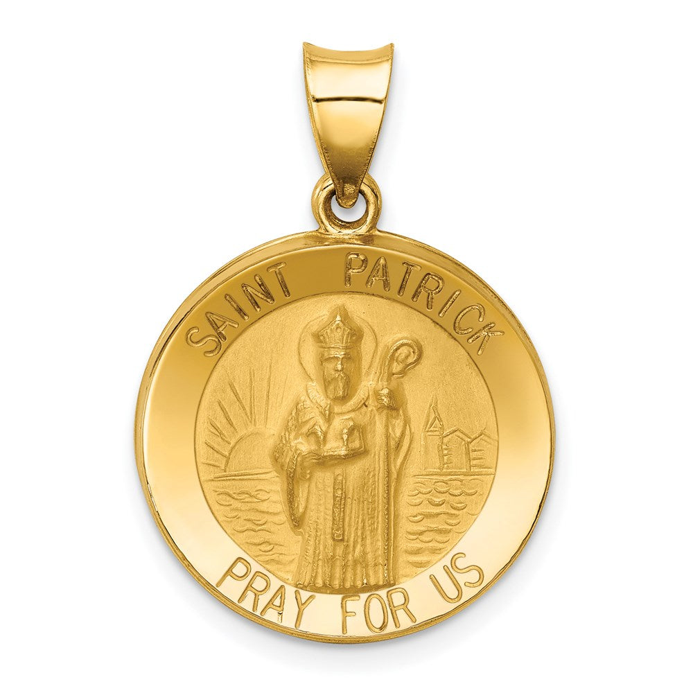 Gold St. Patrick Pendants