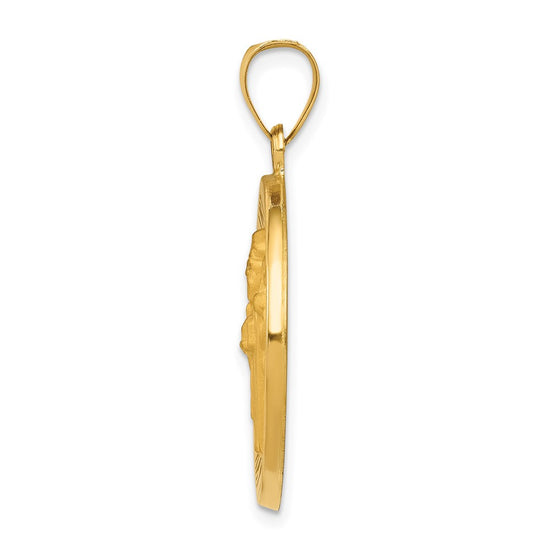 Gold St. Patrick Pendants
