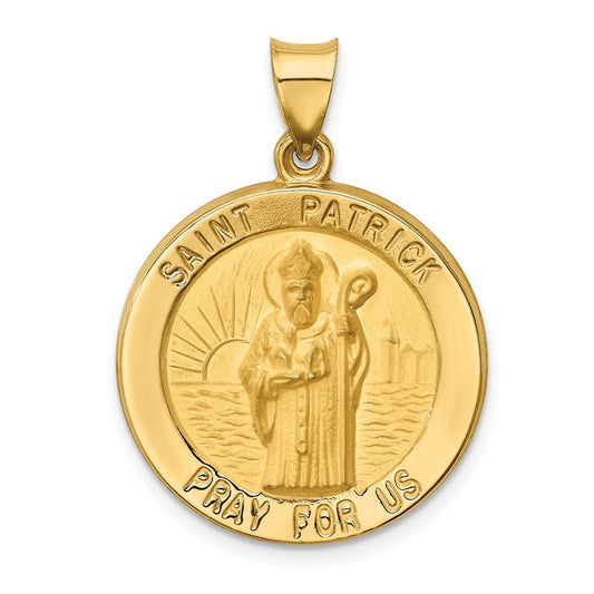 Gold St. Patrick Pendants