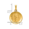 Gold St. Raphael Pendants