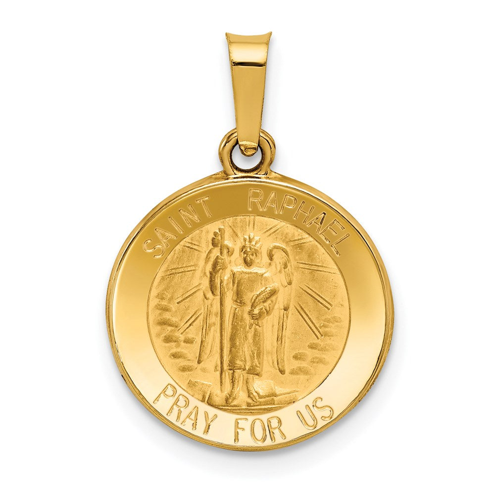 Gold St. Raphael Pendants