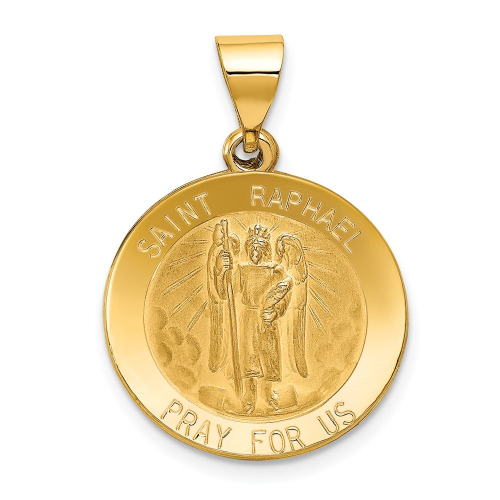 Gold St. Raphael Pendants
