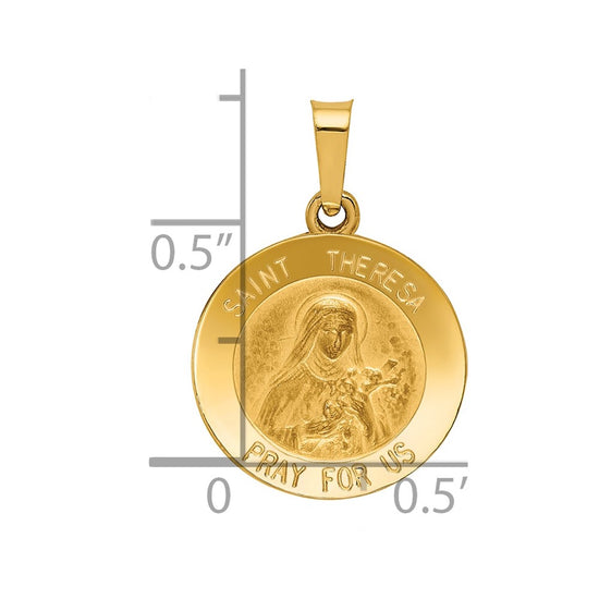Gold St. Theresa Pendants