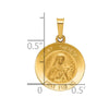 Gold St. Theresa Pendants