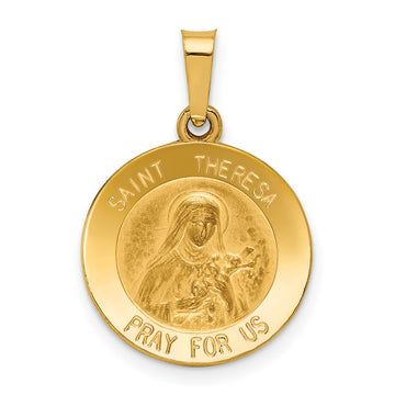 Gold St. Theresa Pendants