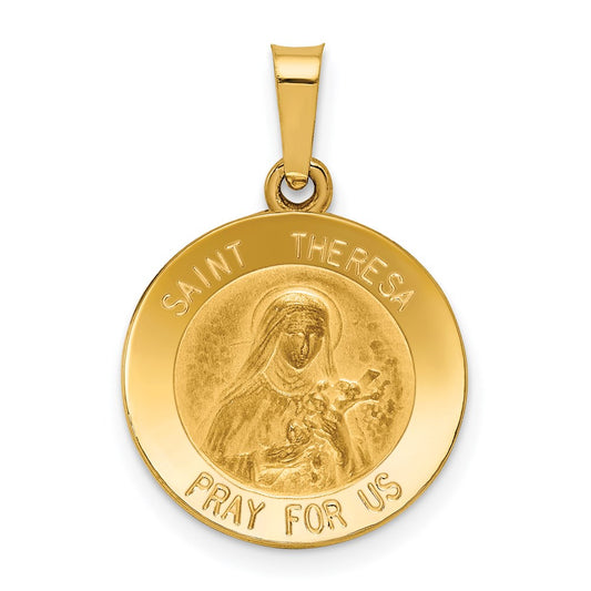 Gold St. Theresa Pendants