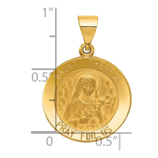 Gold St. Theresa Pendants