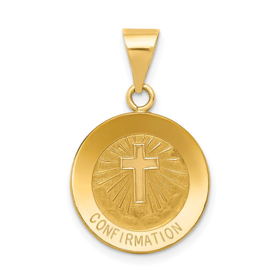 Gold Confimation Pendants