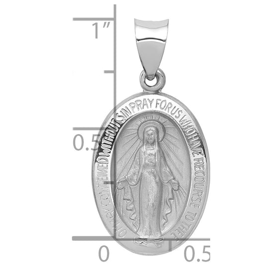 Gold Miraculous Medal Pendants