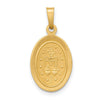 Gold Miraculous Medal Pendants