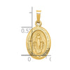 Gold Miraculous Medal Pendants