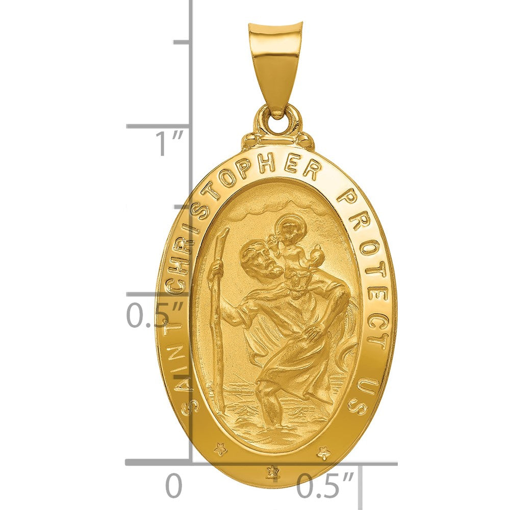 Gold St. Christopher Pendants