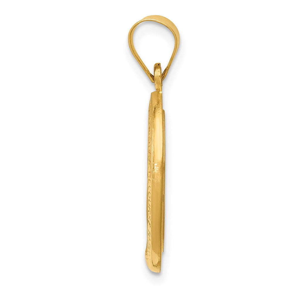 Gold Miraculous Medal Pendants