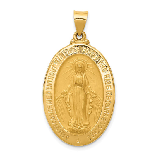 Gold Miraculous Medal Pendants