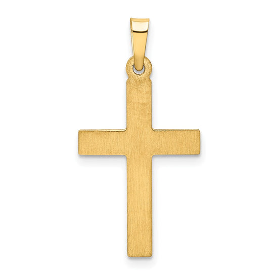 Gold Latin Cross Pendant