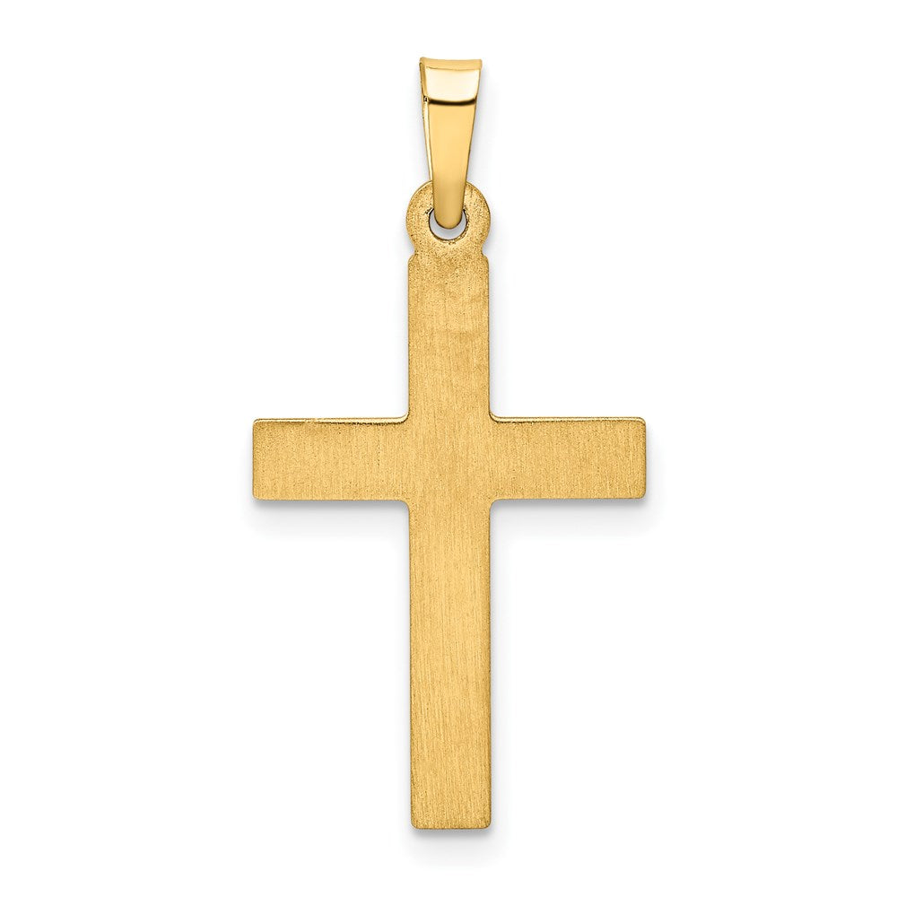 Gold Latin Cross Pendant