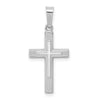 Gold Latin Cross Pendant
