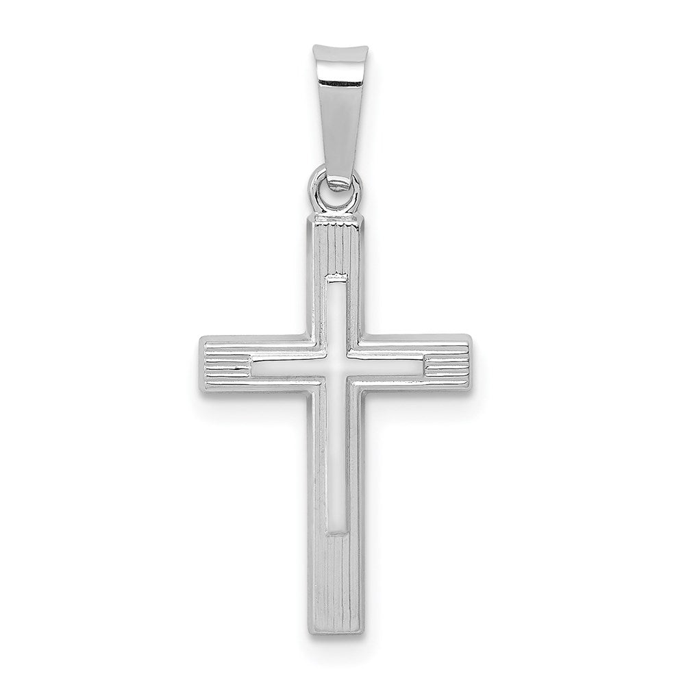 Gold Latin Cross Pendant
