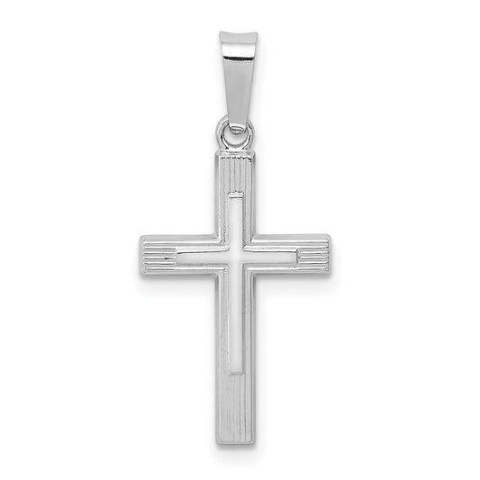 Gold Latin Cross Pendant