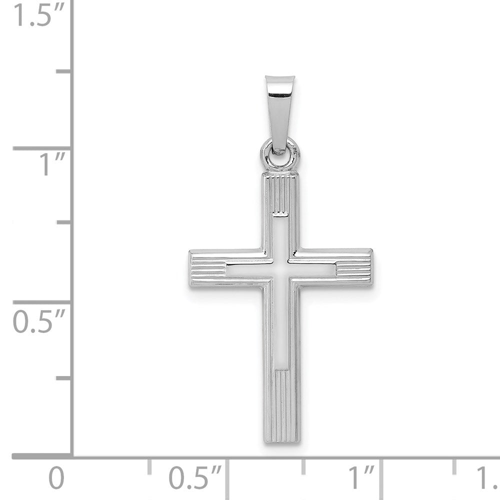 Gold Latin Cross Pendant