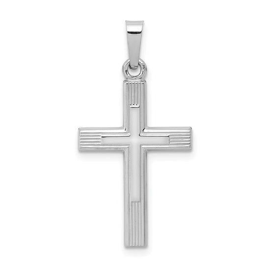 Gold Latin Cross Pendant