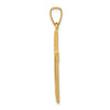 Gold Latin Cross Pendant