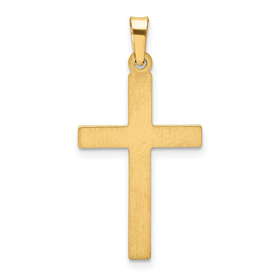 Gold Latin Cross Pendant