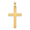 Gold Latin Cross Pendant